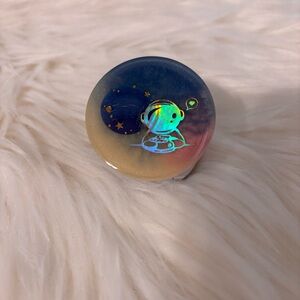 Colorful Handmade Astronaut Resin Phone Grip